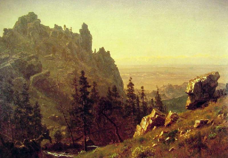 Albert Bierstadt  Wind River Country